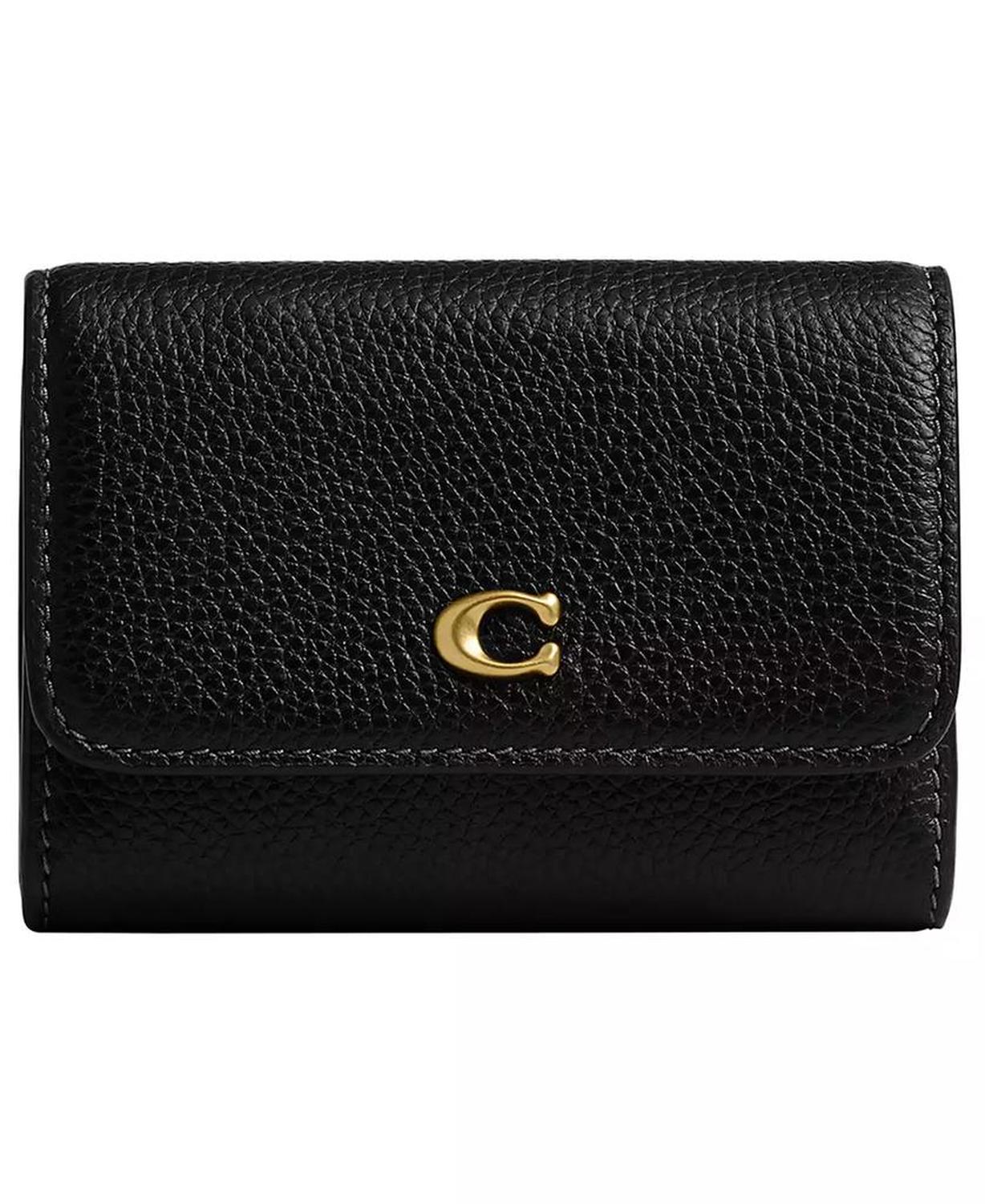 Women's Polished Essential Flap Card Case