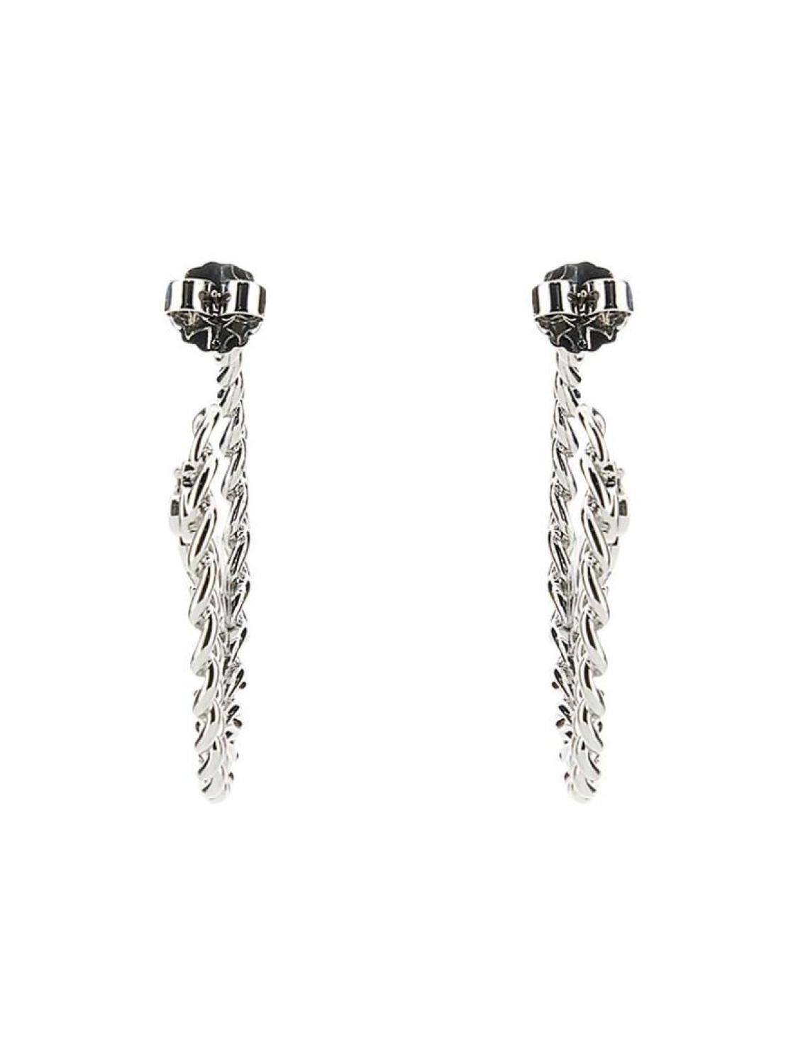 Marc Jacobs Chain Hoop Earrings