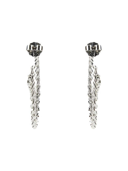 Marc Jacobs Chain Hoop Earrings