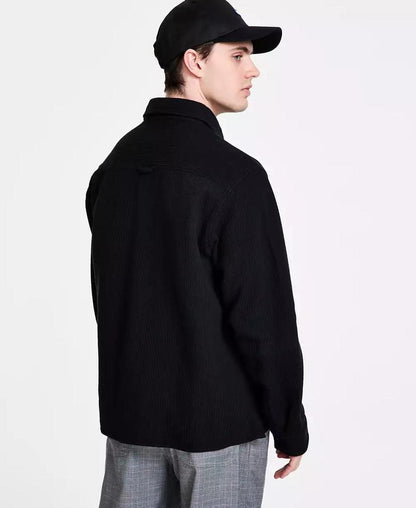 Men's Oversized-Fit Shirt Jacket