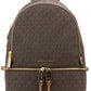 Michael Michael Kors Rhea Monogrammed Medium Logo Backpack