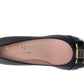 Bowdie Smooth Leather Ballet Pump