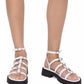 Kiki Leather Gladiator Sandals