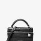Jana Extra-Small Crocodile Embossed Leather Crossbody Bag