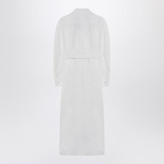 Women's Shirt Dress In Cotton Twill