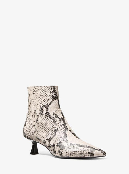 Amali Snake Embossed Boot