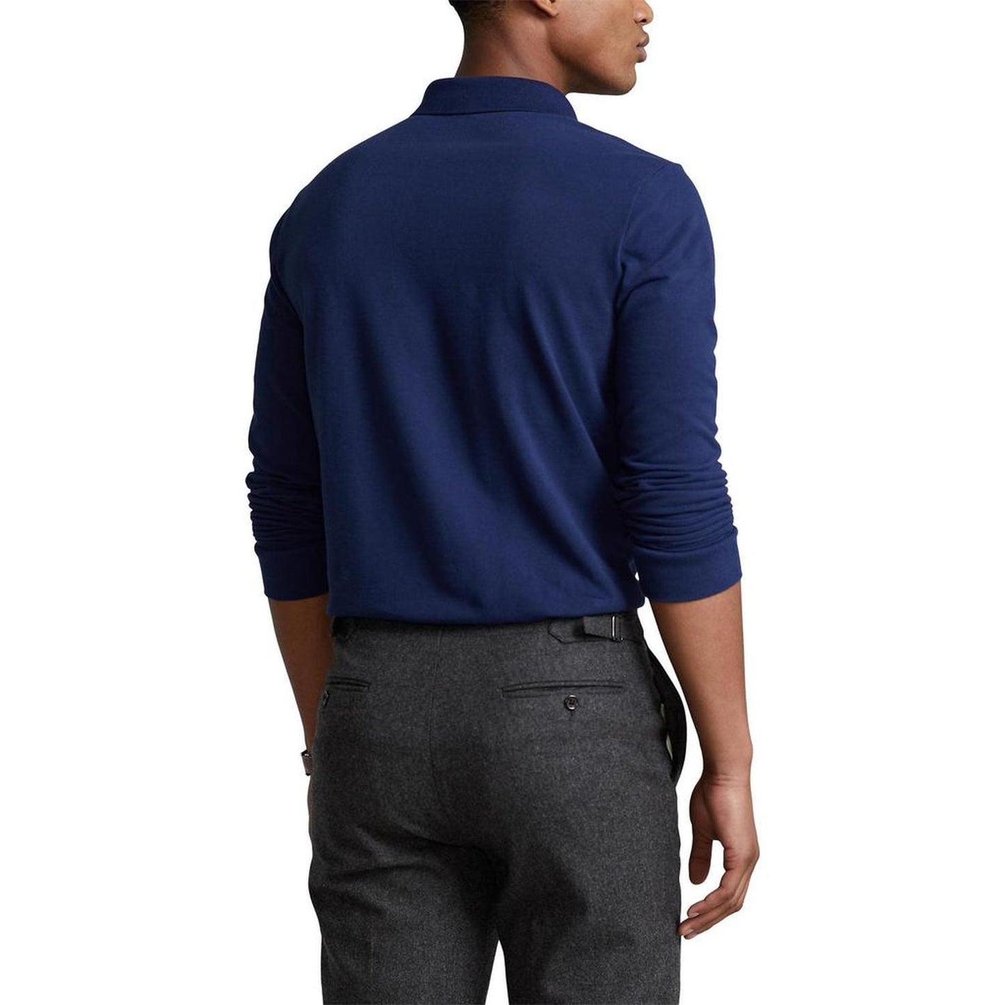 Classic Fit Long-Sleeve Polo