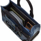 Medium Patchwork Denim Cargo Tote Bag