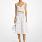Floral Cotton Eyelet Circle Skirt