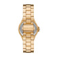 MK7404 - Lennox Three-Hand Gold-Tone Stainless Steel Watch