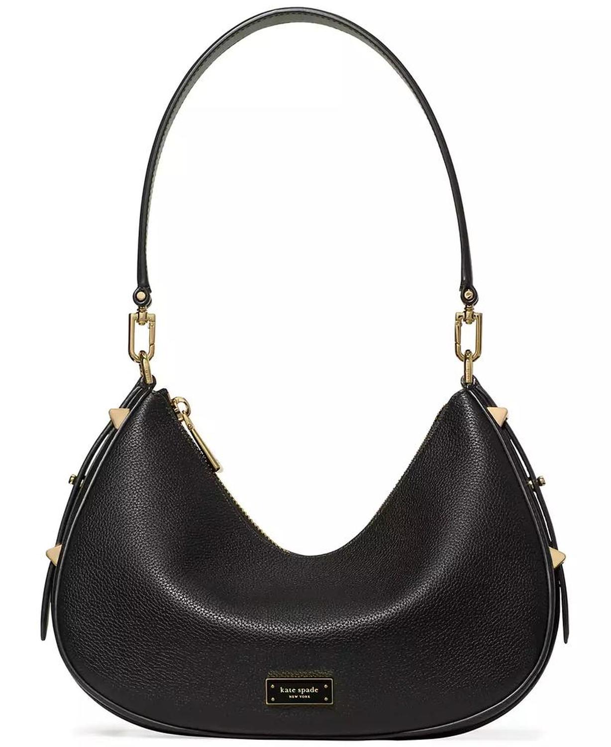Liv Small Pebbled Leather Convertible Shoulder Bag