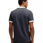 Men’s Striped Trim Polo