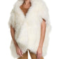 Michael Kors Collection Shearling Wrap Vest