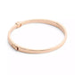 Minimal Hinged Bangle Bracelets