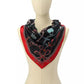 Women's Lock and Key Silk Square Scarf