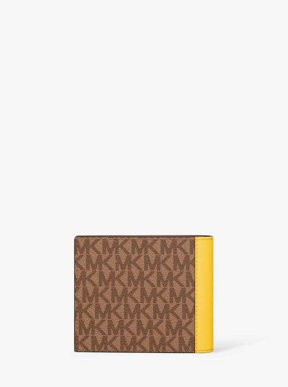 Cooper Signature Logo Billfold Wallet With Passcase