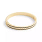 Signature Faux Stone C Enamel Bangle Bracelet