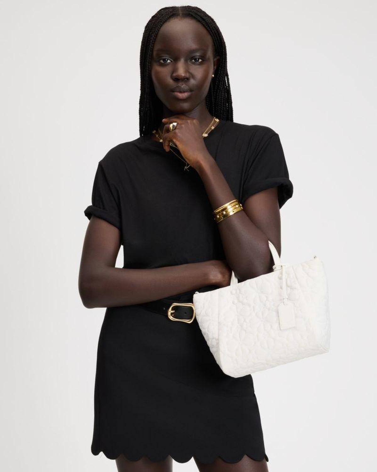 Tilly Quilted Small Tote Bag