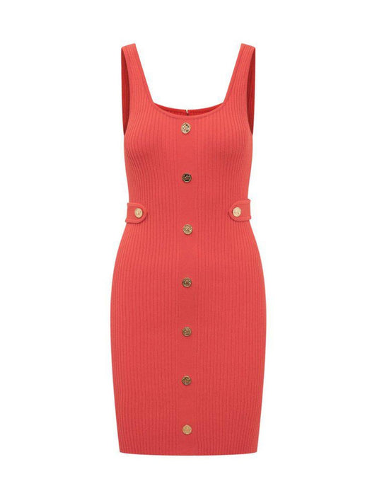 Michael Michael Kors Sleeveless Knit Midi Dress