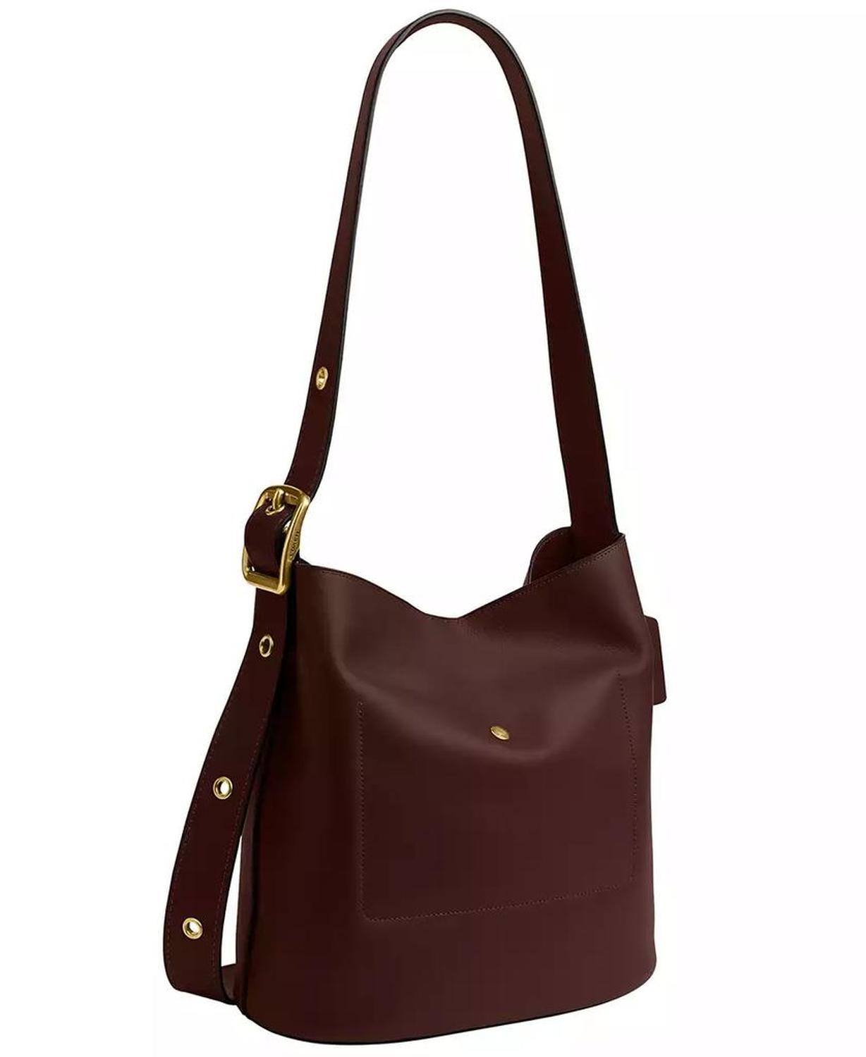 Bleecker Medium Leather Bucket Bag
