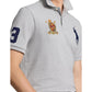 Custom Slim Fit Big Pony Crest Mesh Polo