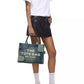 The Medium Deconstructed Denim Tote Bag