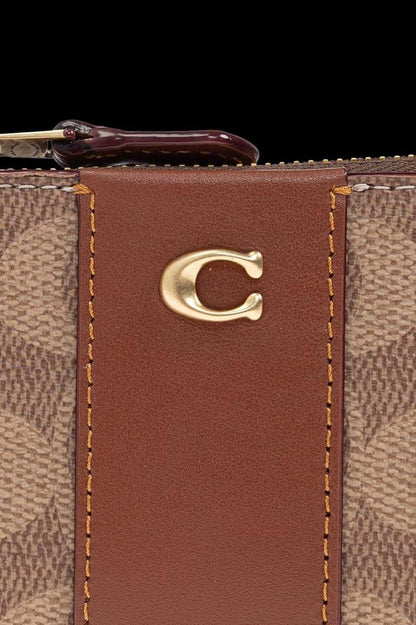 Coach Monogram Mini Skinny ID Case
