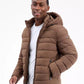Men's Dressy Hooded Stretch Packable Jacket