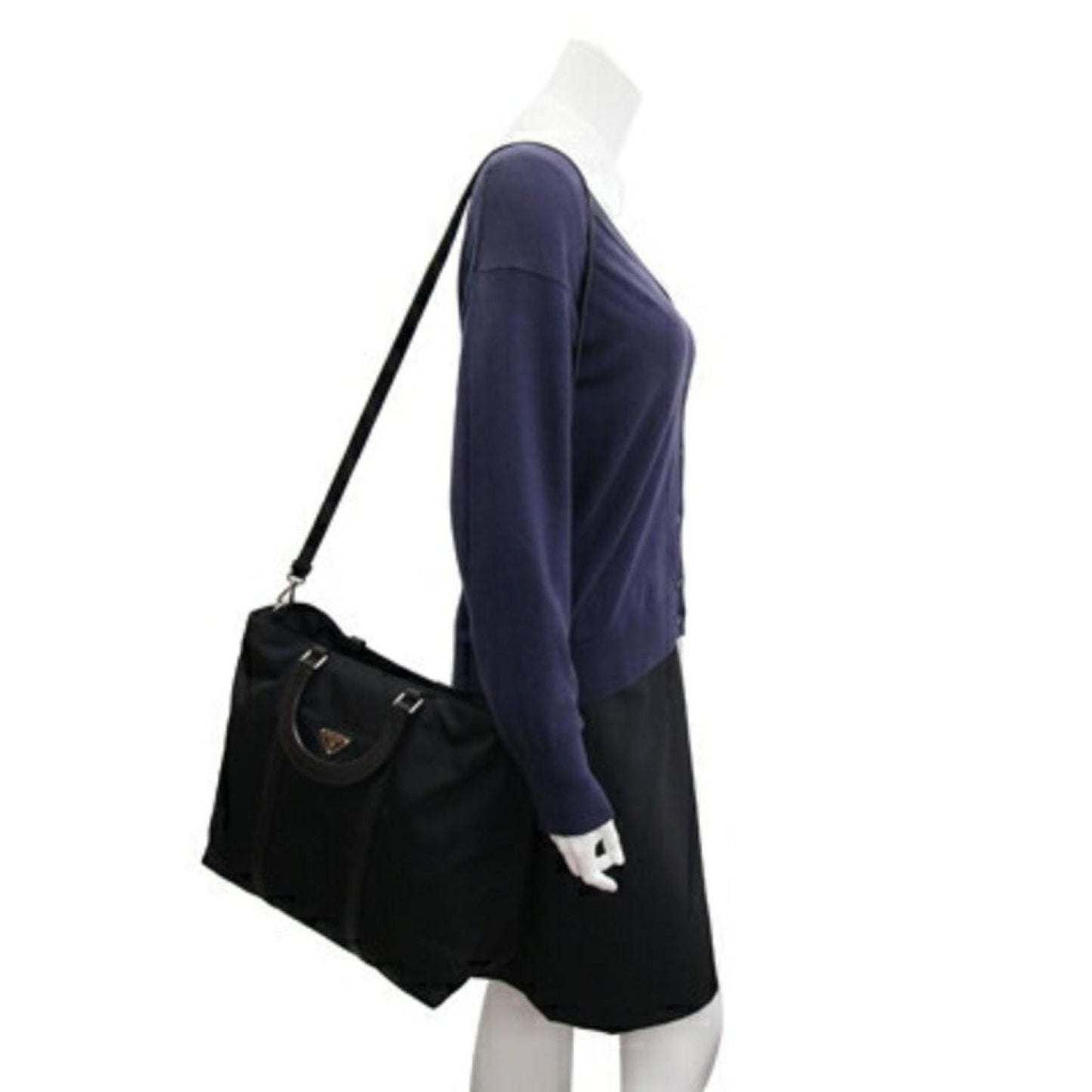 Prada Tessuto  Synthetic Tote Bag (Pre-Owned)