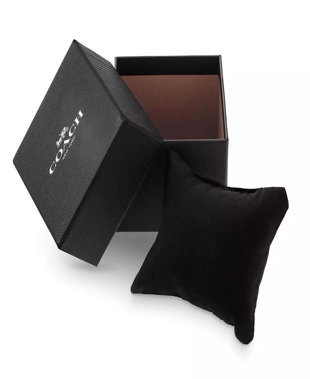 Men's Charter Silver Tone Stainless-Steel Bracelet Watch, 39mm