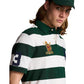Custom Slim Fit Big Pony Crest Mesh Polo