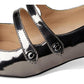Angelina Metallic Leather Mary Jane