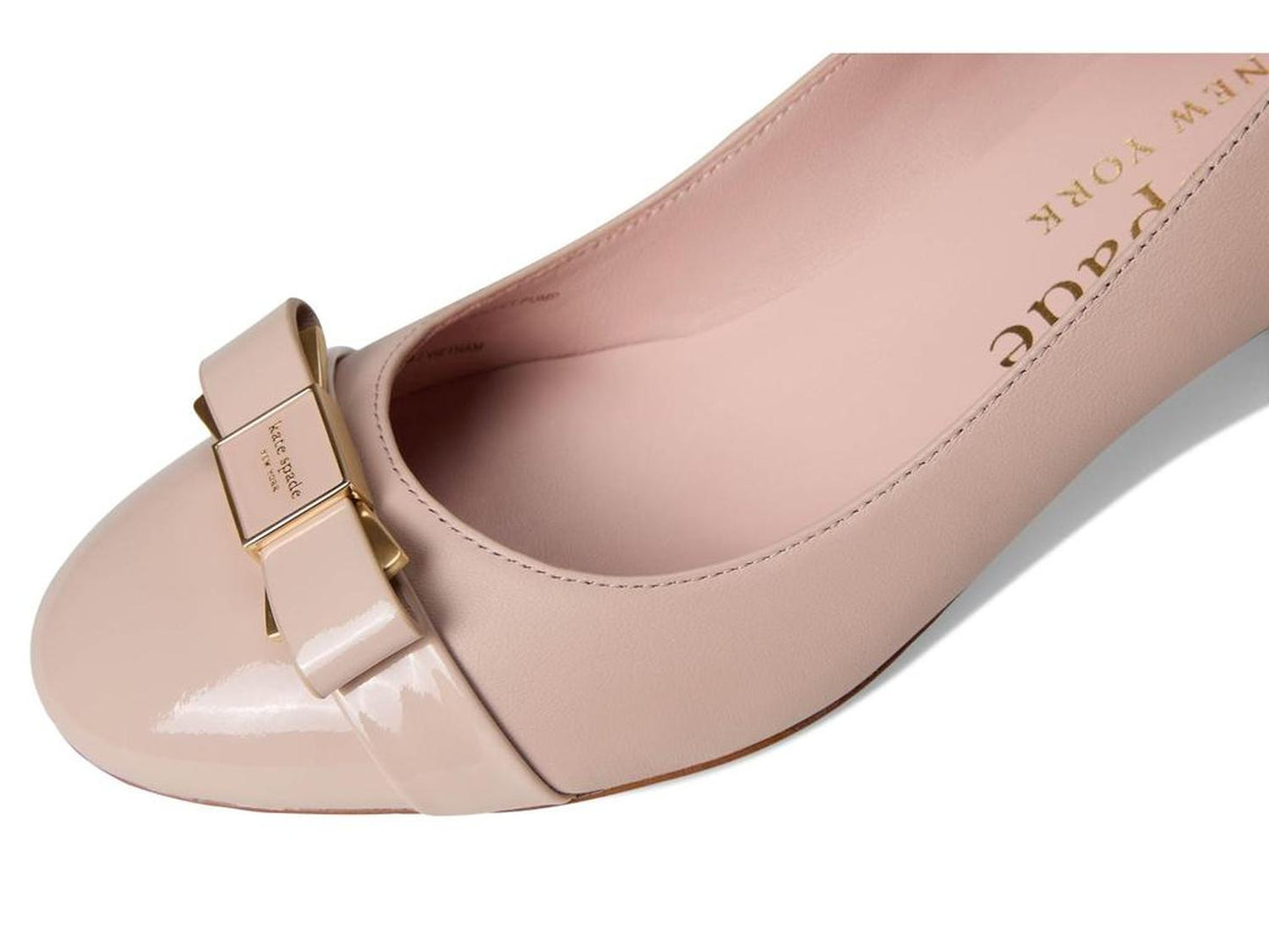 Bowdie Smooth Leather Ballet Pump