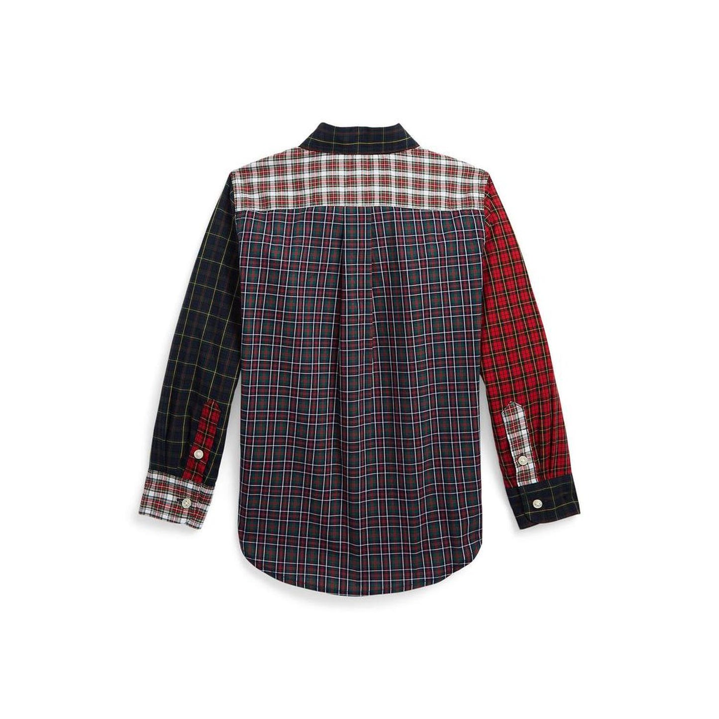 Plaid Cotton Poplin Fun Shirt (Toddler/Little Kids)