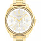 Women's Kitt Gold-Tone Stainless Steel Bracelet Watch