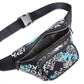 Hudson 33U2LHDC1O Belt Bag Men Midnight Leather Scatter Print LTMV1
