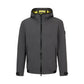 Water-repellent softshell jacket with logo badge