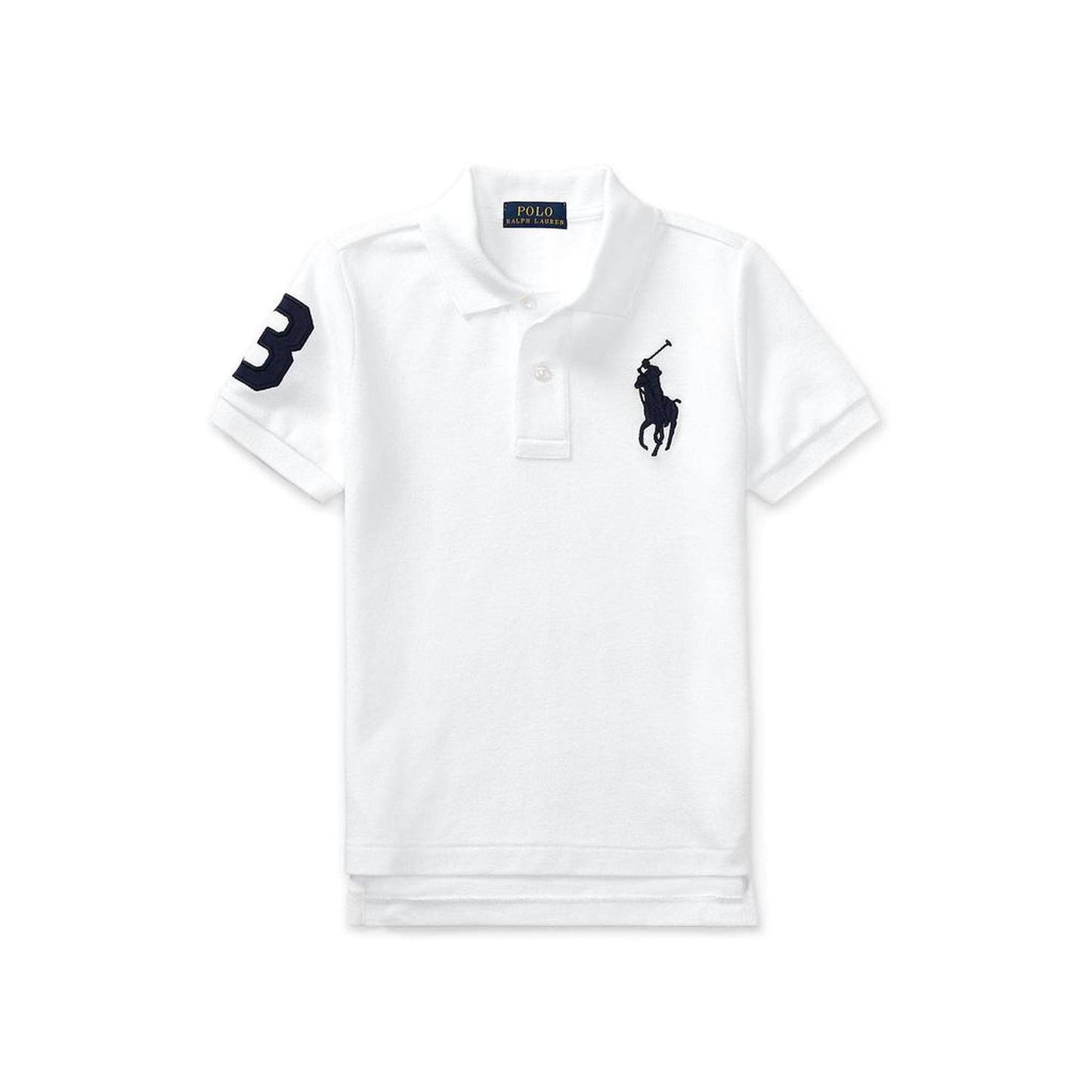 Big Pony Cotton Mesh Polo Shirt (Little Kids)