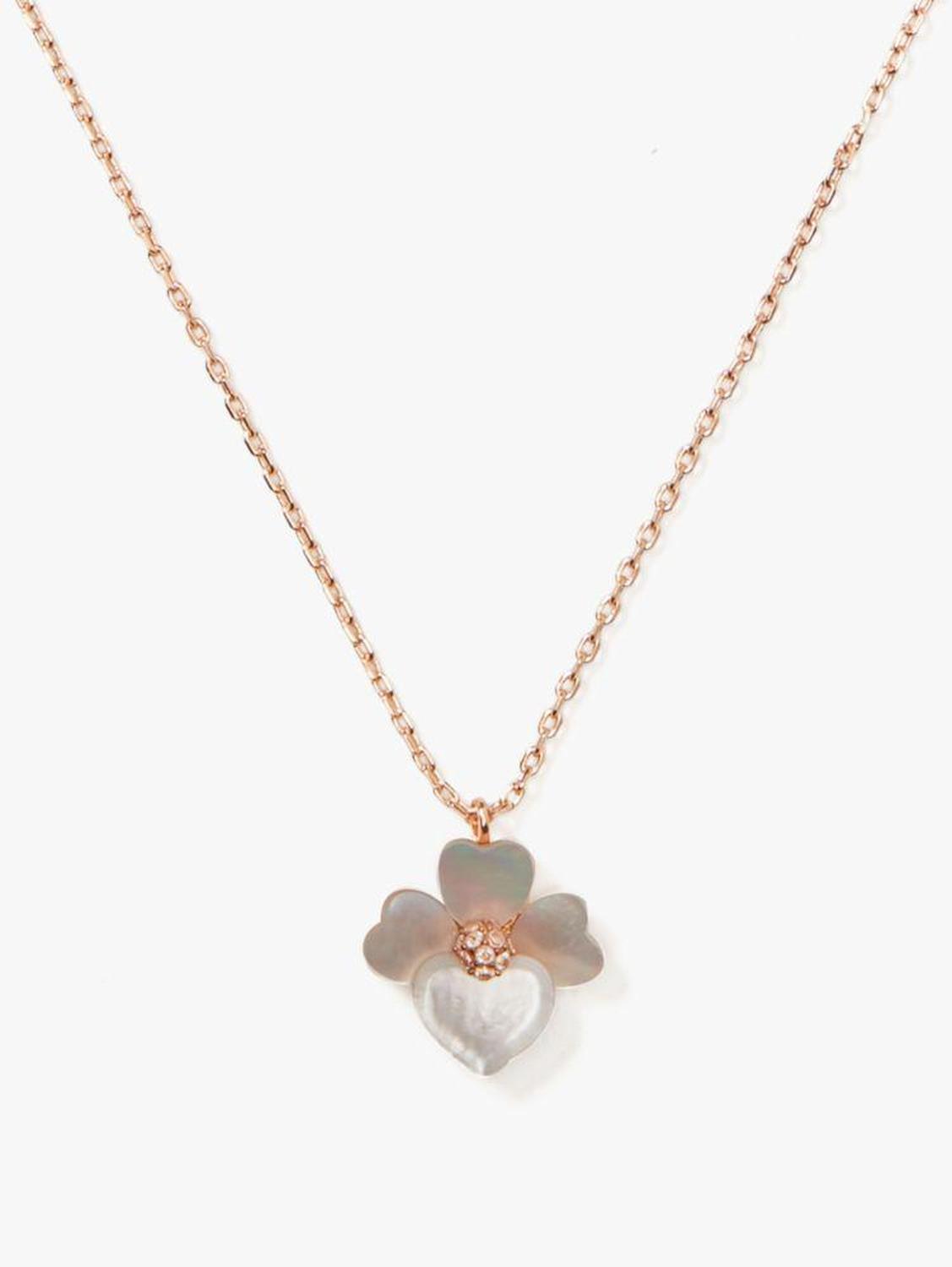 Precious Pansy Mini Pendant