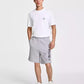Men's Cotton Sketch-Logo Relaxed Shorts