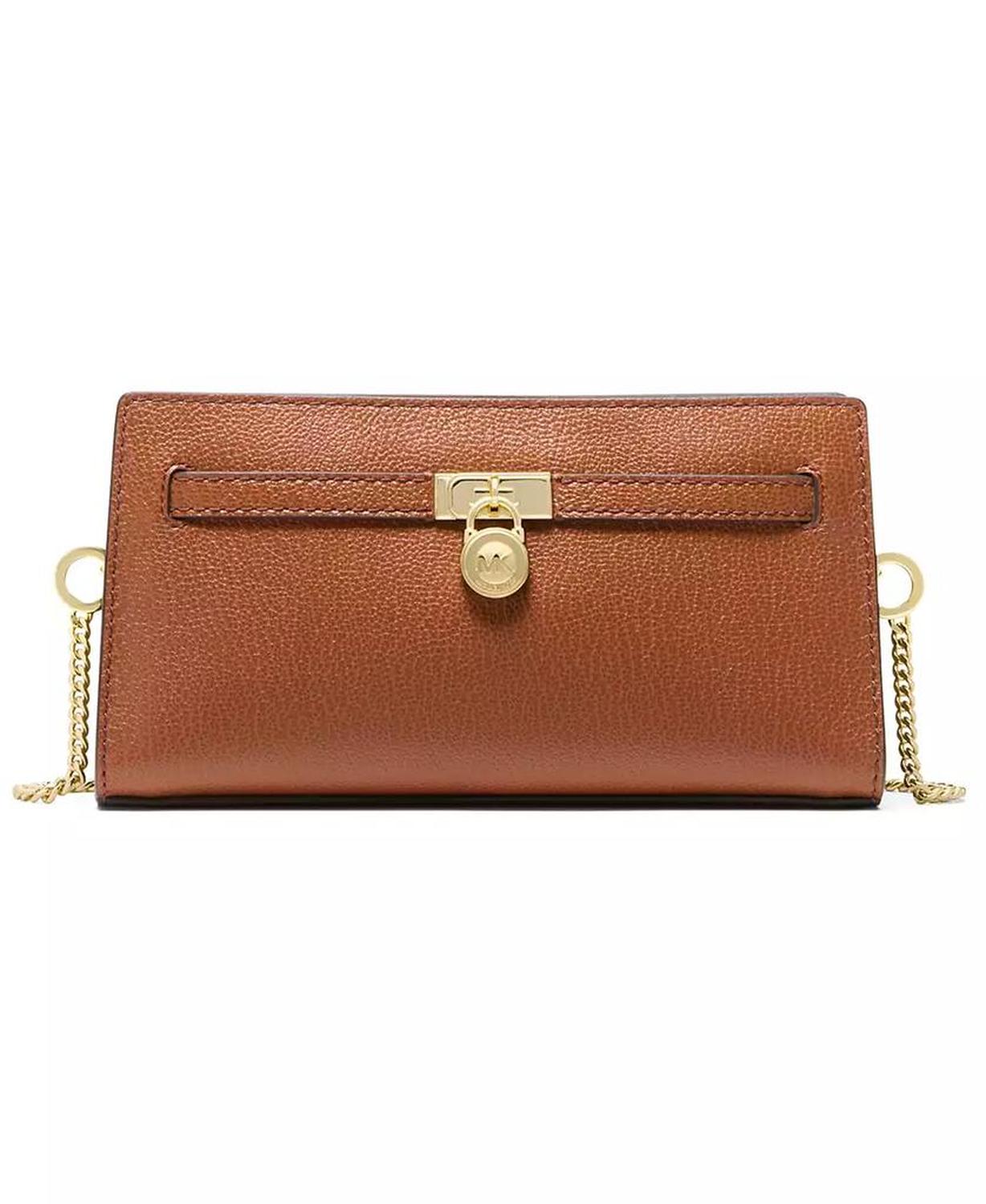 Michael Kors Hamilton Small Leather Convertible Crossbody