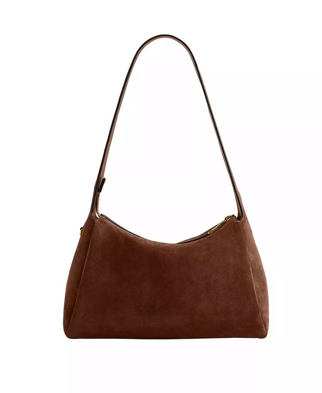 Lola Small Suede Shoulder Bag