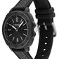 Women's Kitt Black Silicone Strap Watch, 35.4mm
