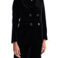 S Max Mara 'eufemia' Velvet Double-B