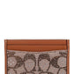 Coach Signature Jacquard Essential Card Case