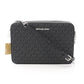 Jet Set  Pvc Coated Canvas Leather Shoulder Bag (Pre-Owned)