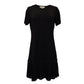 Michael Michael Kors Mini Shift Dress in Black Polyester