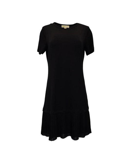 Michael Michael Kors Mini Shift Dress in Black Polyester
