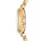 Women's Maren Three-Hand Gold-Tone Stainless Steel Watch 33mm