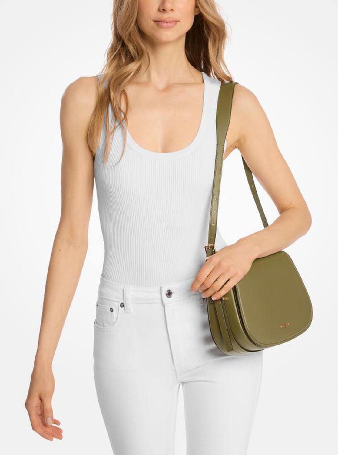 Lydia Medium Leather Crossbody Bag